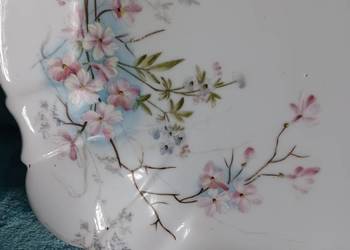 Wielka patera Kuzniecow porcelana art deco kwiat jabłoni Wielka patera Kuzniecow porcelana art deco kwiat jabłoni