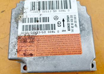 MERCEDES 168414 220 MODUŁ SENSOR AIRBAG 002820382