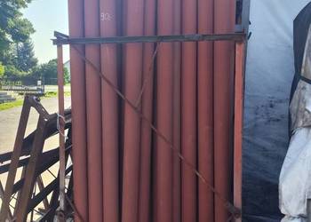Słup metalowy rura 109x4mm 2,5m