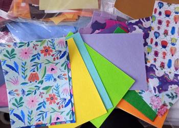 Filc kolorowy cała paczka