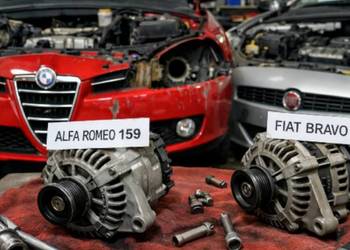 Mobilna wymiana alternatora alfa Romeo jtd 159 fiat bravo croma delta