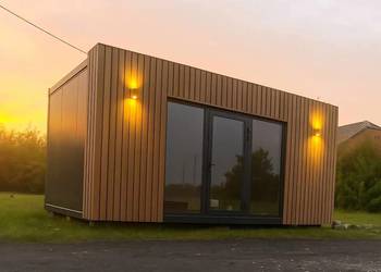 Pawilon biurowy handlowy usługowy kontener 6x3 płyta PIR 10cm