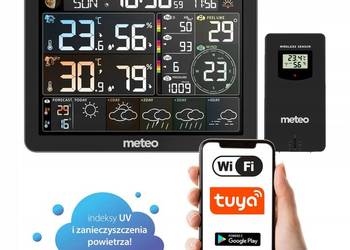 Stacja pogodowa WIFI + miernik zanieczyszczenia powietrza