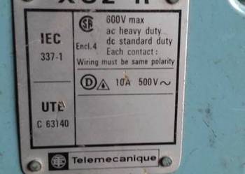 Wyłącznik krańcowy XC2-R , 10A, 500V~