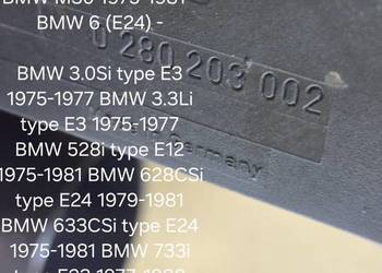 Przepływomierz BMW E3, E12, E23, E24, BOSCH 0280203002 BMW 13621359641