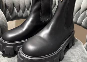 Botki Prada slóra naturalna, lekkie i wygodne r.39 dostępne od ręki WAWA