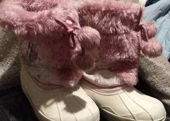 Kalosze dziewczęce ocieplane Barbie