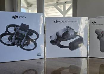 Nowy Dron DJI Avata Combo + Kontroler DJI Motion Controller + Gogle DJI Gog