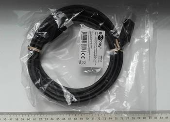 Kabel DisplayPort, DP 1.2, 3m, UltraHD 4K 2160p 3m, czarny