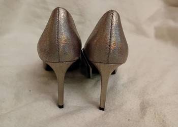 Buty zara raz założone kolor srebny
