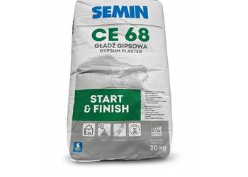 Semin CE68 Gładź Gipsowa Francuska 20KG