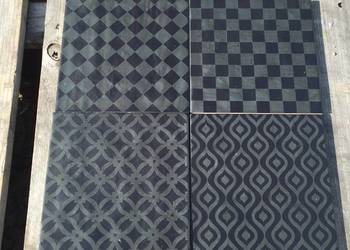 Gres / płytka podłogowa trento nero 22,3x22,3 firmy AZUVI