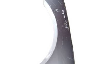 Błotnik Przedni Lewy Przód JAGUAR XF 1 kod lakieru nie znany Czarna Opona