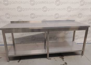 Stół z półką 200x70x85