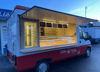 Fiat Ducato Autosklep pieczywa Gastronomiczny Food Truck Foodtruck sklep B…