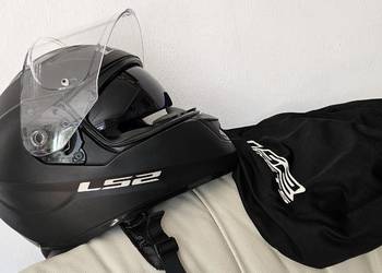 Kask LS2 XL STREAM Evo Solid Matt BLACK czarny 61/62CM motocyklowy hjc