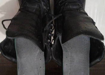 Buty PROTEKTOR wojskowe zimowe czarne roz. 26.5 - 42 nowe.