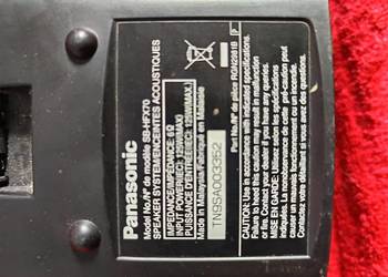 Głośnik Panasonic sb-hfx70 Speakers audio
