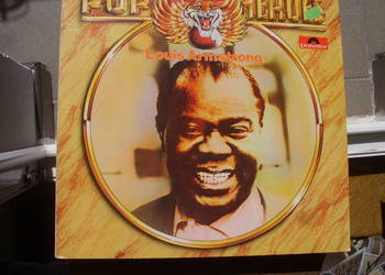 Winyl LP, jazz; LOUIS ARMSTRONG--POP HEROES ,POLYDOR 2459 406.
