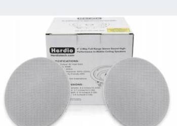 Głośniki podtynkowe sufitowe Herdio 8 szt