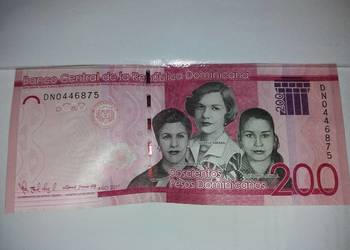 Banknot 200 peso DOMINIKANA