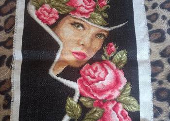 Haft krzyżykowy - Dama Haft krzyżykowy - Dama