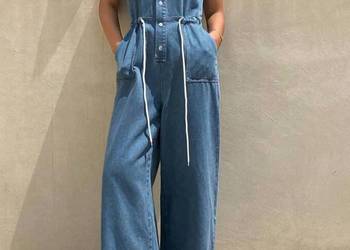 Kombinezon damski jeansowy