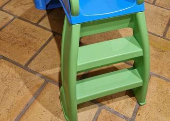 Zjeżdżalnia Little Tikes  długość  ślizgu 95 cm niebiesko zielona