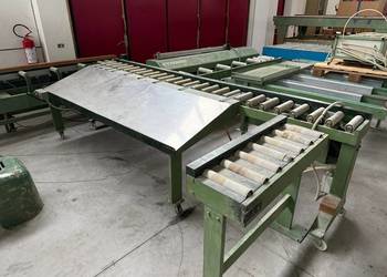 Odbiornik materiału do szlifierki lub strugarki