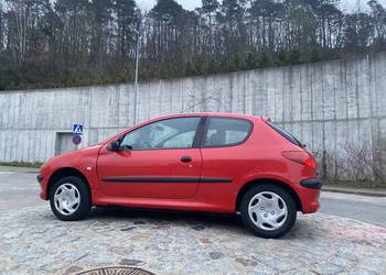 PEUGEOT 206 1.1 BENZ. 60KM  145000KM, BELKA TYŁ / SPRZĘGŁLO