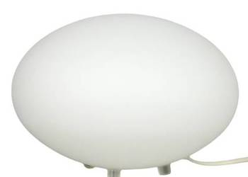 Lampa biurkowa OVANDAL szkło opal na silikonowych nóżkach