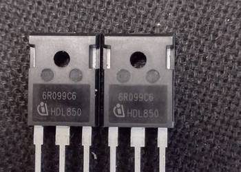 IPW60R099C6 Infineon COD 6r099C6  NMOS 600 V, 38 A, 0.09 ohm, TO-247