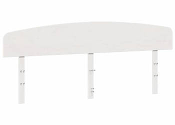 Wezgłowie do łóżka białe 180 cm lite drewno sosnowe WM-842491