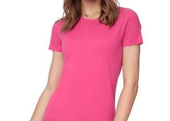BAWEŁNIANY Damski T-SHIRT kolor różowy STEDMAN