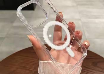 Etui iPhone 11 12 13 14 15 16 17 MAGSAFE BEZPRZEWODOWE ŁADOWANIE