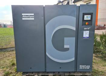 Kompresor śrubowy ATLAS COPCO GA 75 +