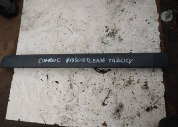 OPEL COMBO C blenda oświetlenie tablicy rejestracyjnej