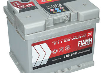 Akumulator Fiamm Pro 12V 50Ah 520A P+ FTP50+N