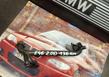Bmw e46 e39 2.0d 136km przewód powrotny, króciec wody ORYGINAŁ