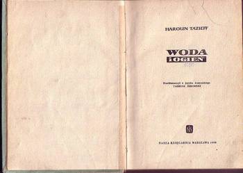 (6451) WODA I OGIEŃ – HAROUN TAZIEFF