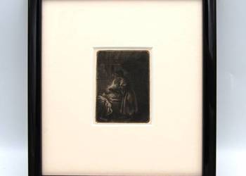 Jan Piotr NORBLIN (1745 - 1830) Chory drwal akwaforta