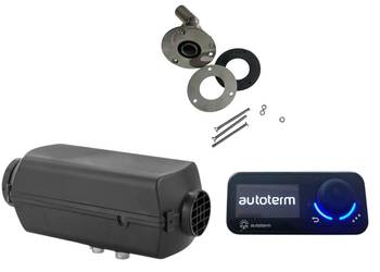 Ogrzewanie postojowe AUTOTERM D4 4kw + Panel Control Comfort 12v