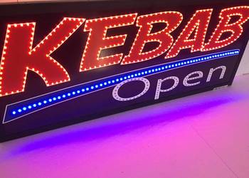 Reklama diodowa KEBAB 100x40cm zewnętrzna