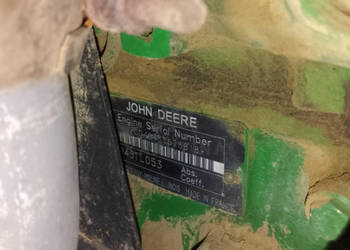 John Deere 6410 AS - Słupek | Shortblock | Dół Silnika