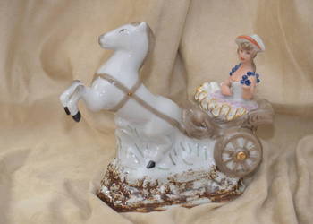 Figurka Porcelana, region Alba Iulia Rumunia, koronki Figurka Porcelana, region Alba Iulia Rumunia, koronki