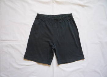 H&M 134/140 Szare krótkie spodenki szorty bawełniane