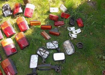 Części Fiat 126p ,lampa, kierownica półka