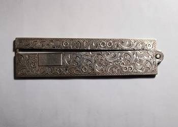 Srebrne etui na grzebień