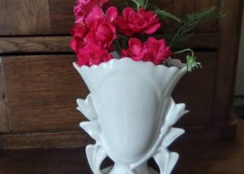 Stara Porcelana Francja Wazon Tulipan