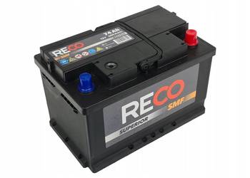 Akumulator RECO SMF RS57468 12V 74Ah 680A P+